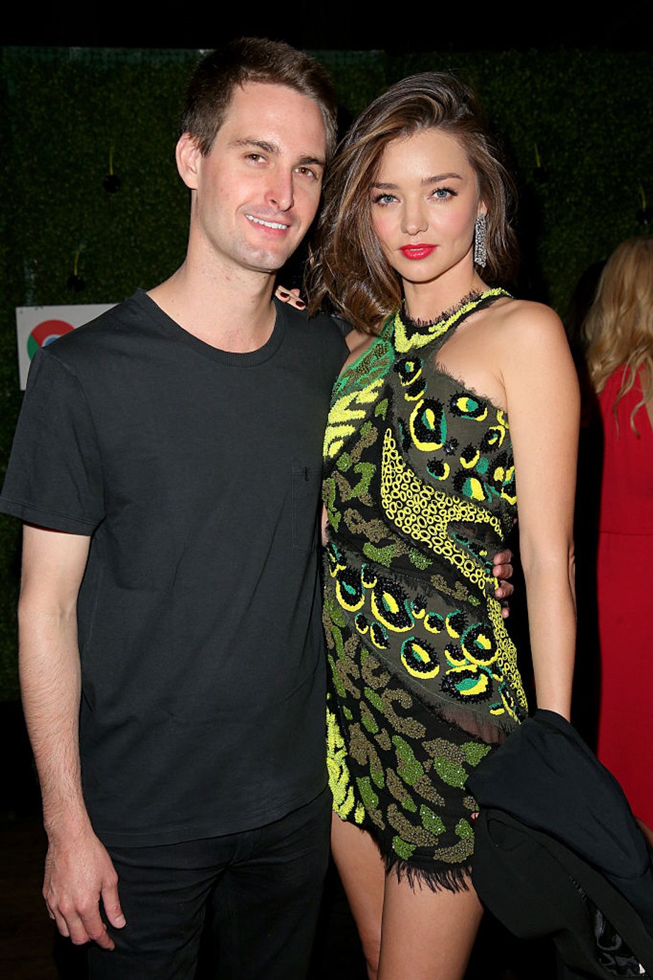 Evan Spiegiel i Miranda Kerr