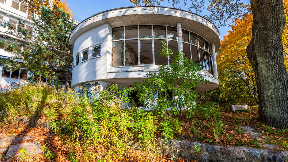 Opuszczone sanatorium "Zdrowie" w Gdyni Orłowie