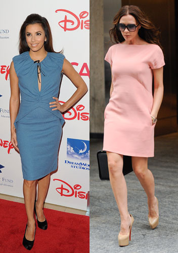 Eva Longoria i Victoria Beckham