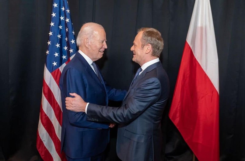 Joe Biden i Donald Tusk