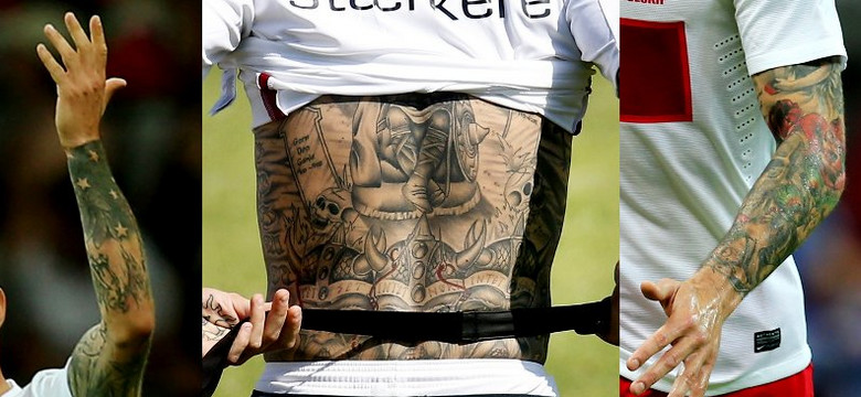Piłkarze i ich seksowne tatuaże