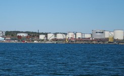 Pożar w rafinerii pod Sztokholmem