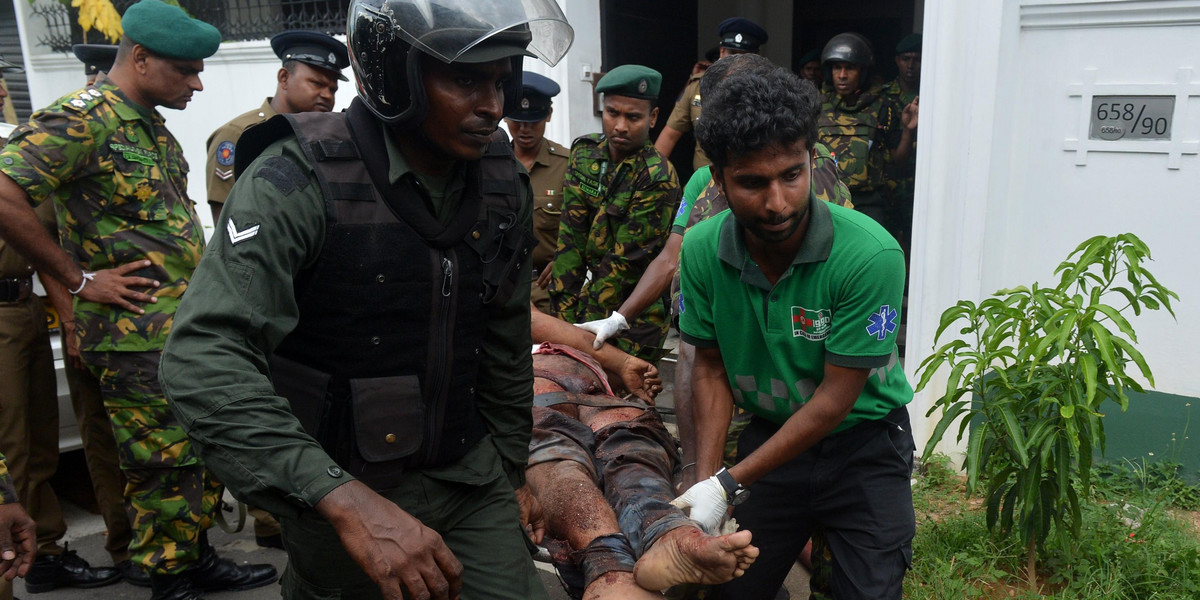 Liczba ofiar zamachów na Sri Lance zmalała