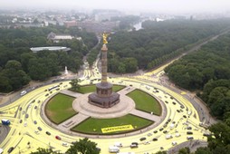 Greenpeace protest in Berlin