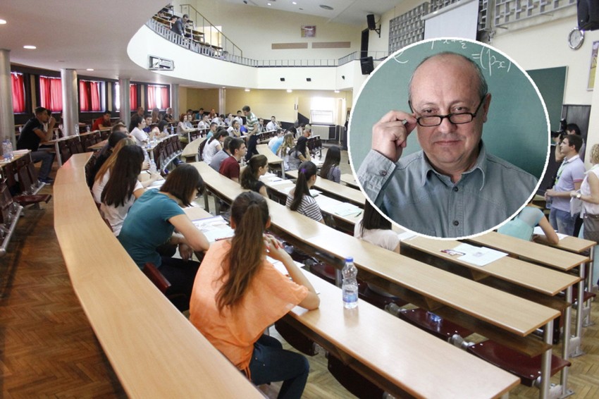 Omiljen profesor među studentima, Branisalv Boričić