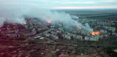 Rosjanie zaatakowali. Chcą zetrzeć to ukraińskie miasto na proch! Przerażające filmy z natarcia