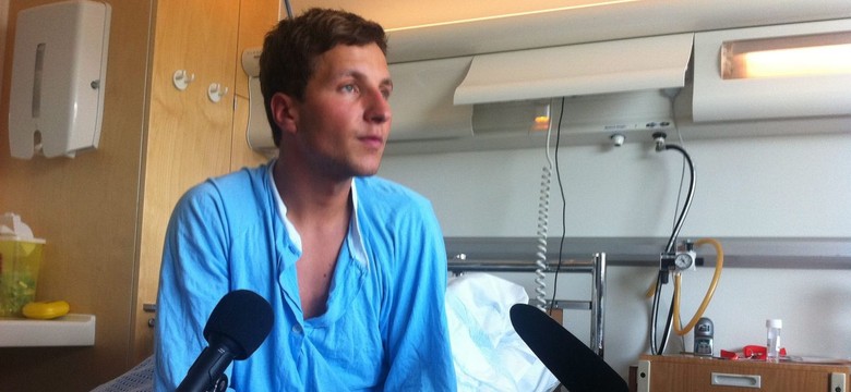 "Był 10 metrów ode mnie. Krzyczał, że mam umrzeć"