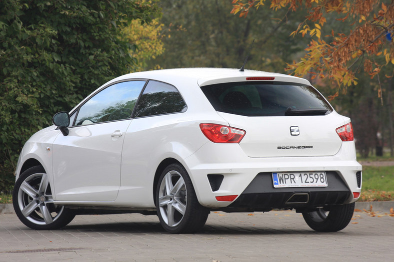 Seat Ibiza Bocanegra: Cupra  z czarnym "dziobem"