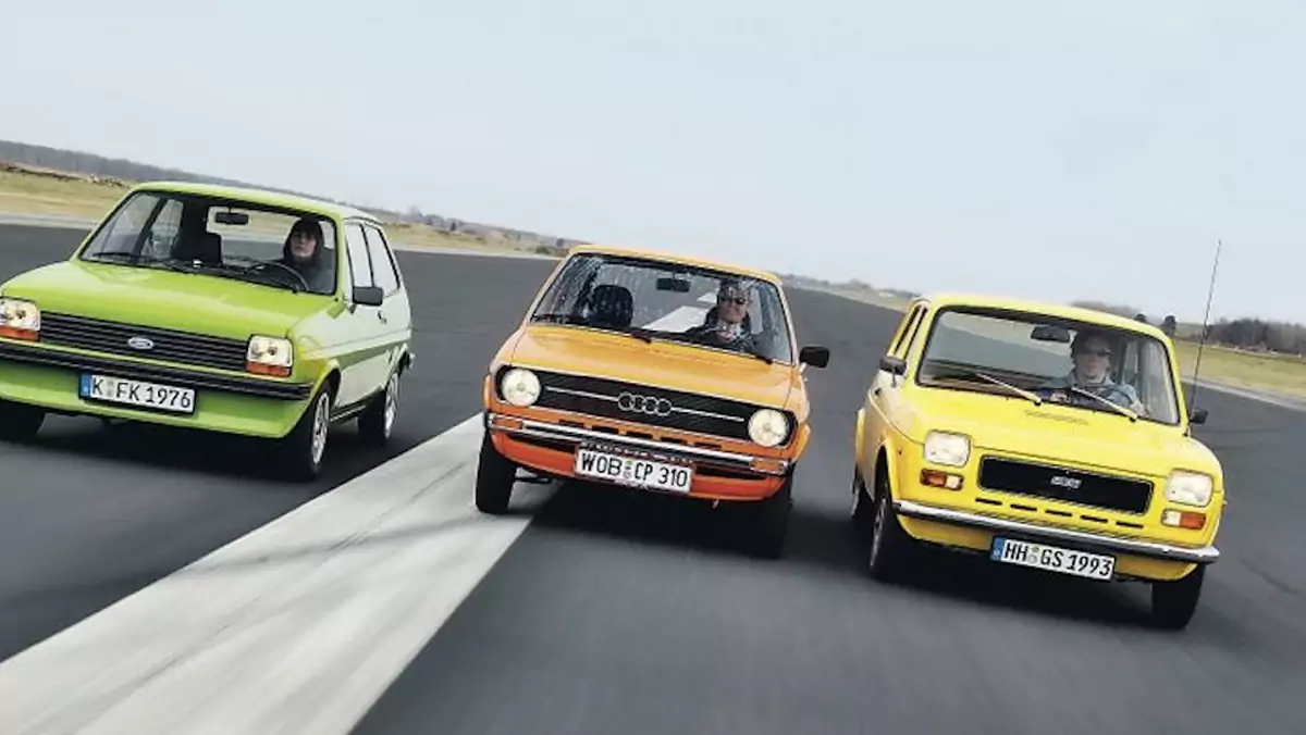 Ford Fiesta, Audi 50, Fiat 127