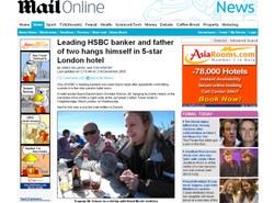 Bankier powiesił się w luksusowym hotelu