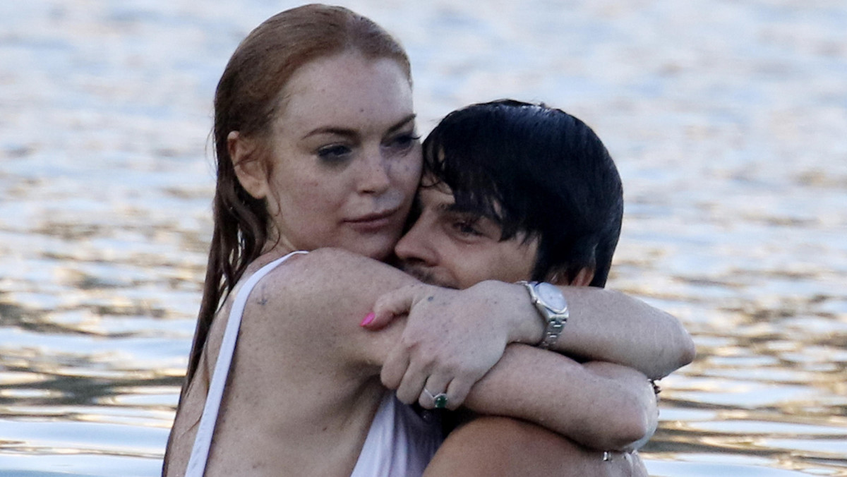 Lindsay Lohan na wakacjach