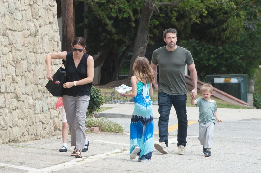 Ben Affleck i Jennifer Garner z dziećmi