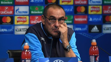 LM: Maurizio Sarri rozczarowany początkiem meczu z Manchesterem City