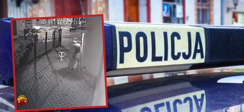 Brutalny napad na kobietę w centrum Łodzi. Policja szuka sprawcy