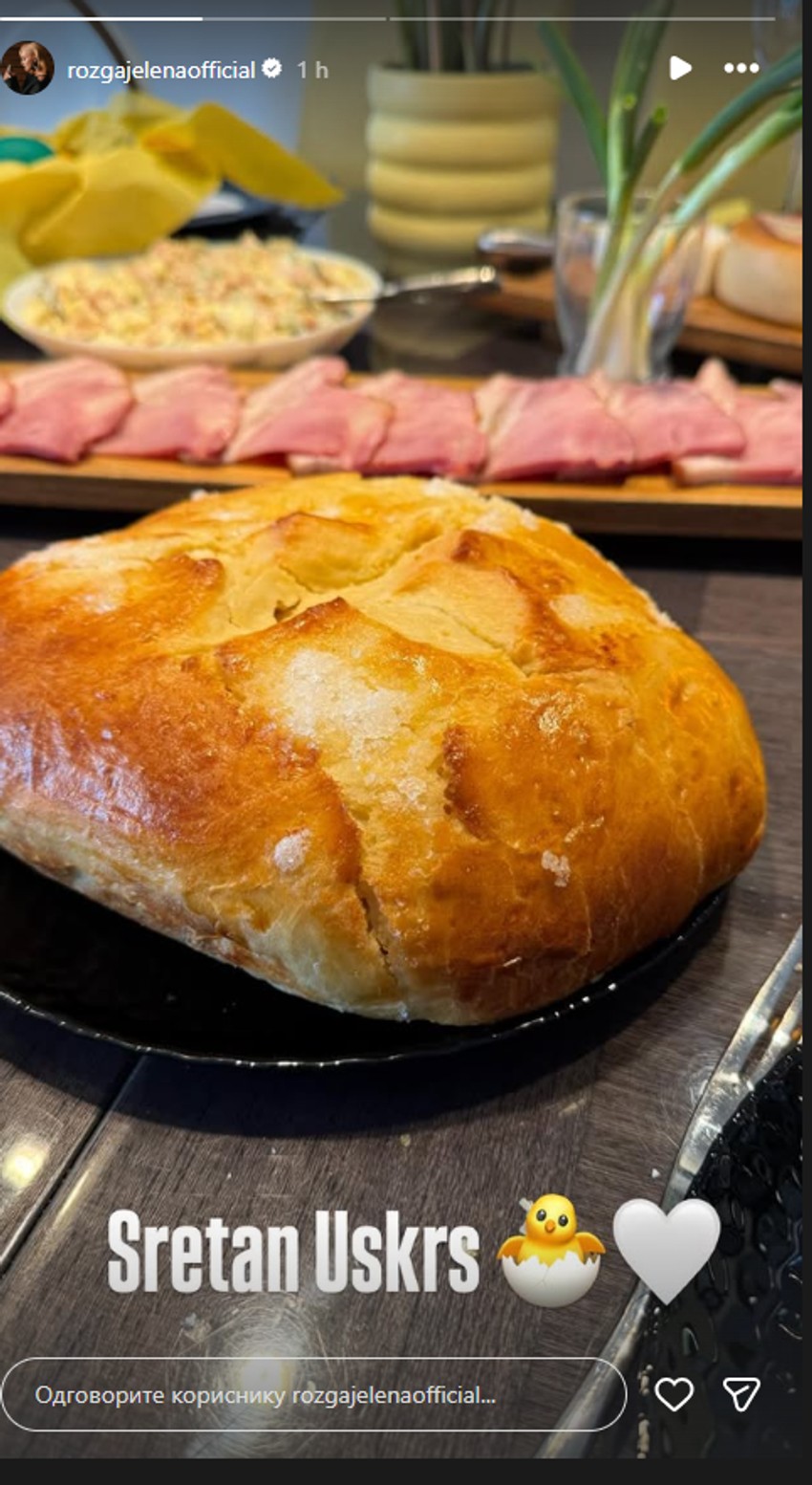 Jelena Rozga pokazala kako proslavlja Uskrs