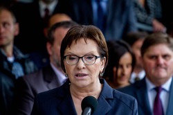 Granatnik na trasie konwoju Ewy Kopacz. Premier: Taka jest nasza robota