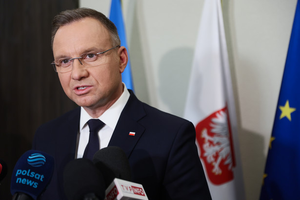 Prezydent Duda: Będę z determinacją zabiegał o polskie sprawy w 2024 roku