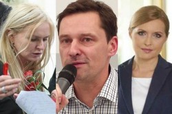 Dziennikarze na widelcu KRRiT. Olejnik prowokacyjnie się pochyla, Tadla przerywa. ZDJĘCIA