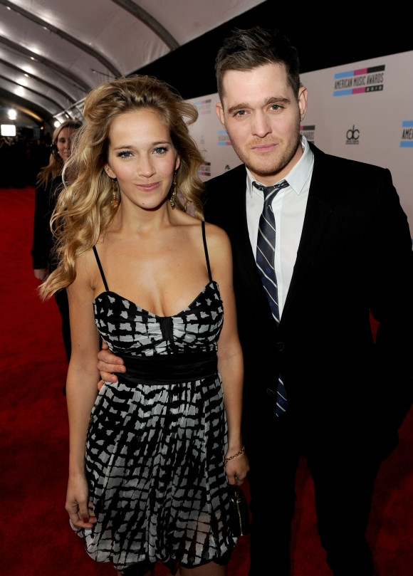 Luisana Lopilato i Michael Buble (fot. Getty Images)