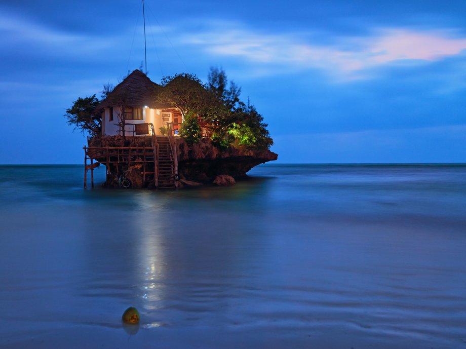 ZANZIBAR: Zanzibar is surrounded by some of Africa's best beaches, offering travelers crystal-clear waters and plenty of outdoor activities. The often cooler and drier period of June through October allows for the enjoyment of pristine landscapes at spots like the Rock Restaurant and Bar, which sits perched on a rock in the middle of the ocean.