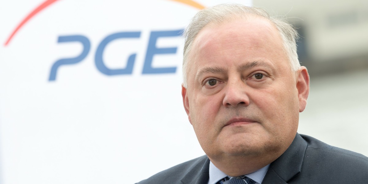 Wojciech Dąbrowski, prezes PGE