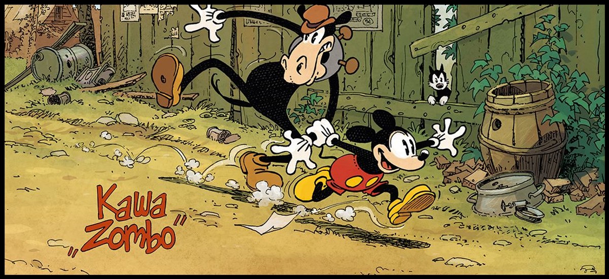 Komiks Régisa Loisela „Myszka Miki. Kawa Zombo” ukazał się nakładem wydawnictwa Egmont w przekładzie Magdaleny Miśkiewicz