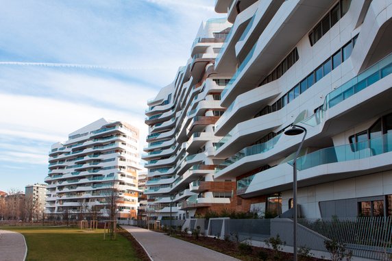 Kompleks Residenze Hadid w Mediolanie