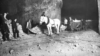 Świat wykuty w soli. Archiwalne zdjęcia wnętrza kopalni w Wieliczce