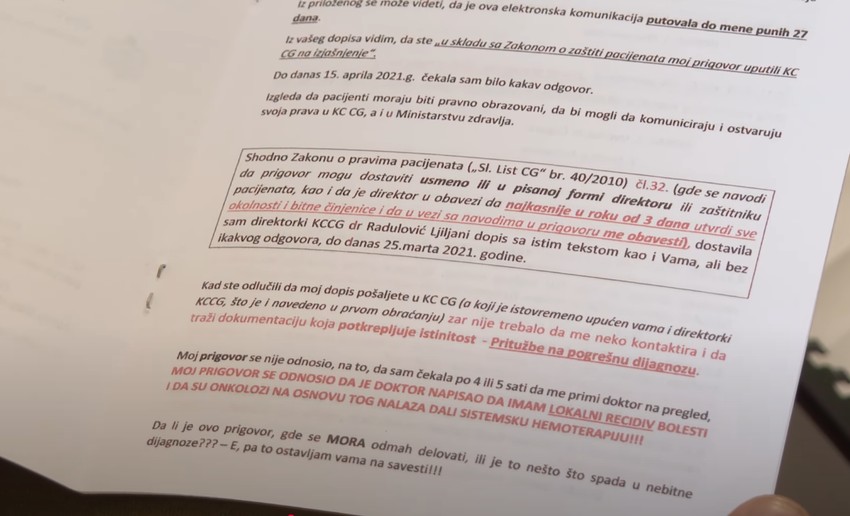 Sudska dokumentacija Mirjane Lilić