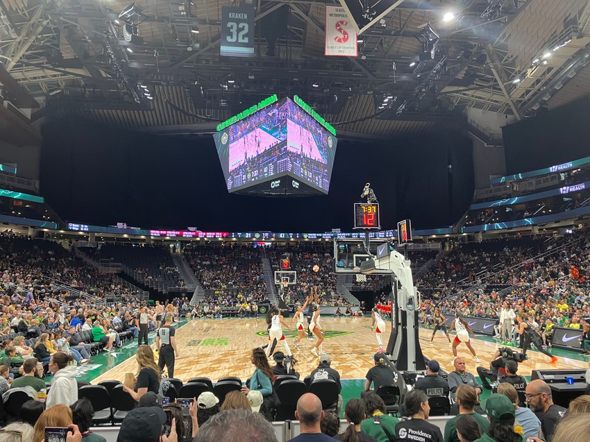 Utakmica Sijetl Storm i Las Vegas Ejsis