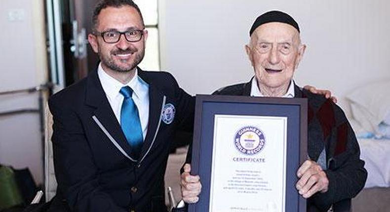 Meet world oldest man aged 112