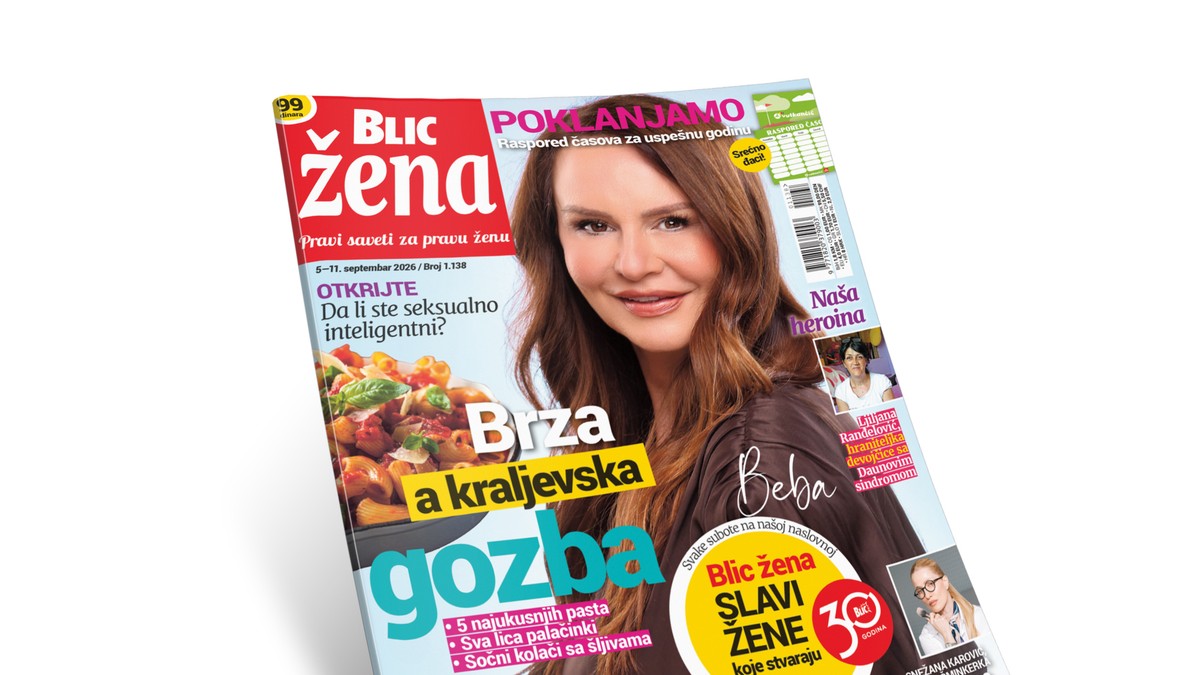 Nova Blic žena u prodaji od subote 5. septembra