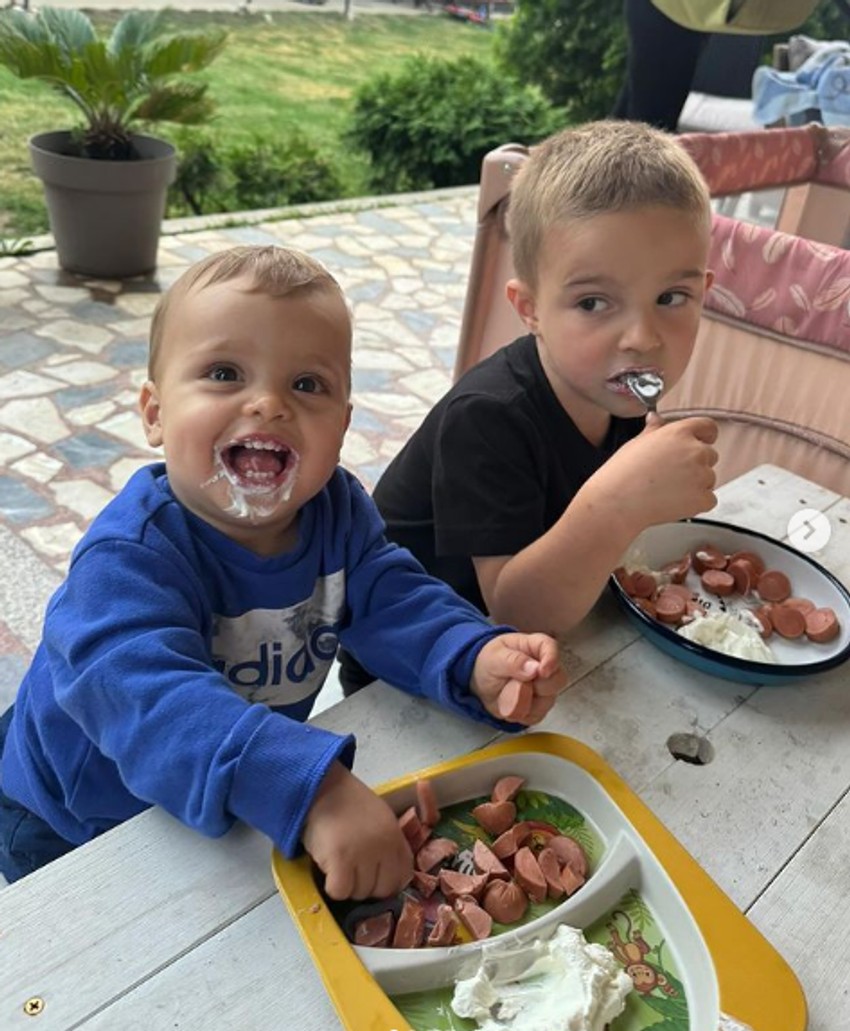 Krstan i Željko Ražnatović