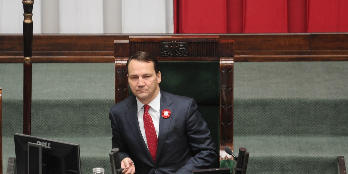 Marszałek Radosław Sikorski