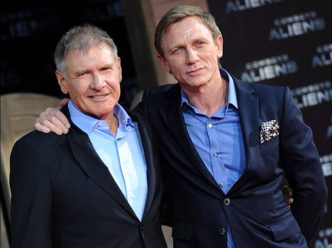 Harrison Ford i Daniel Craig