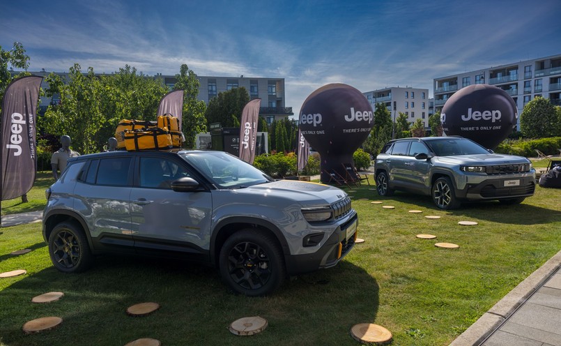 Nowy Jeep Avenger 4xe w wersji The North Face Edition i nowy Jeep Compass