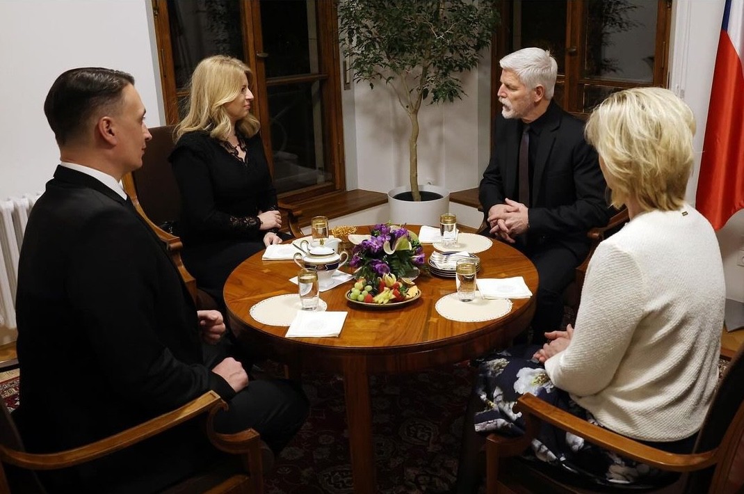 Prezidentka SR Zuzana Čaputová navštívila so svojím partnerom Jurajom Rizmanom Prahu.