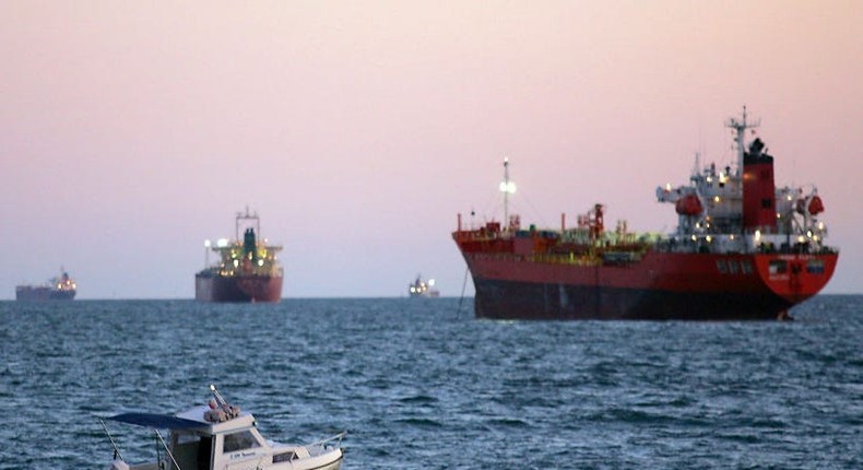 Ships en route to their trading destinations. Photo by BORIS HORVAT/AFP via Getty Images