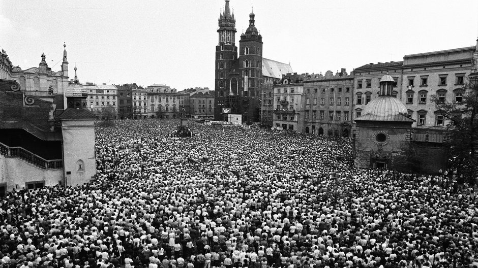 Biały Marsz w Krakowie, 17 maja 1981 r.