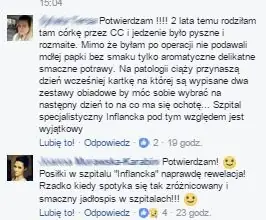 Pacjenci chwalą sobie kuchnię szpitala na Inflanckiej