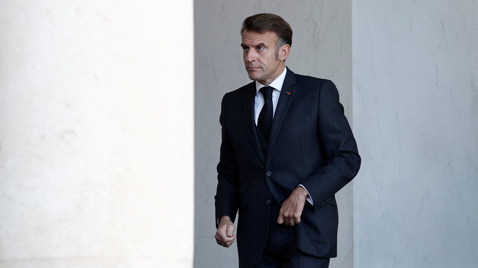 Francúzsky prezident Emmanuel Macron.