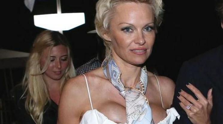 Kivillant Pamela Anderson mellbimbója - fotó!