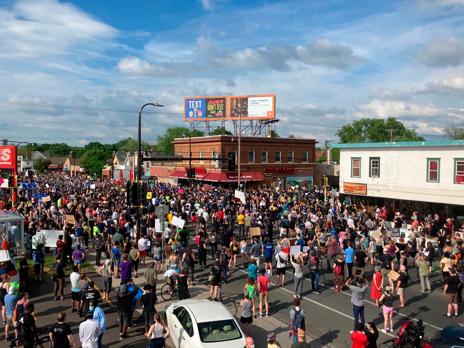 Protest zbog smrti Džordža Flojda