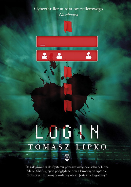 Tomasz Lipko, "Login": okładka książki