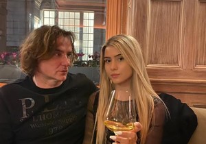 Željko Mitrović sa ćerkom Kristinom