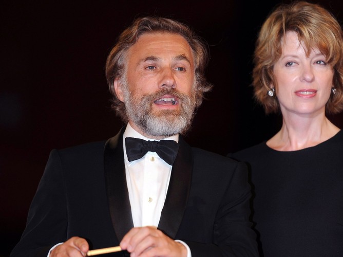 Christoph Waltz z żoną