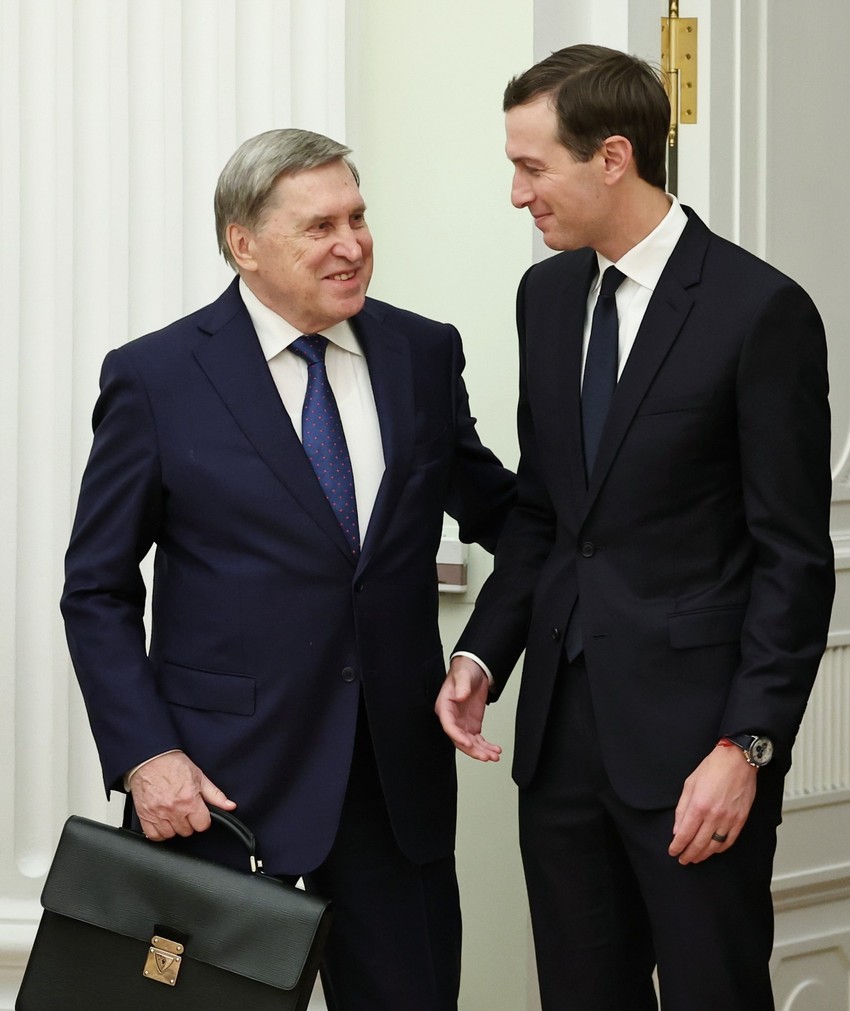 Jurij Ušakov i Džared Kušner