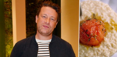Jamie Oliver robi niezwykłe risotto. Pokochasz ten sposób dodawania pomidorów!