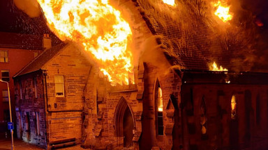 Spłonął "polski kościół" w Glasgow. Policja złapała domniemanego podpalacza