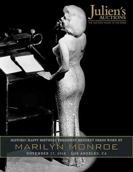 Sukienka Marilyn Monroe została sprzedana na aukcji za 4,6 mln dolarów Fot. EAST NEWS
